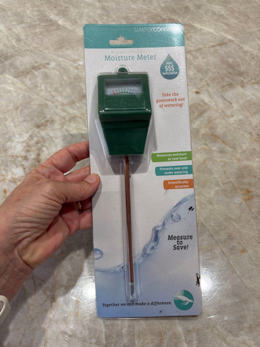 Green Moisture Meter Soil Hydration Tester -